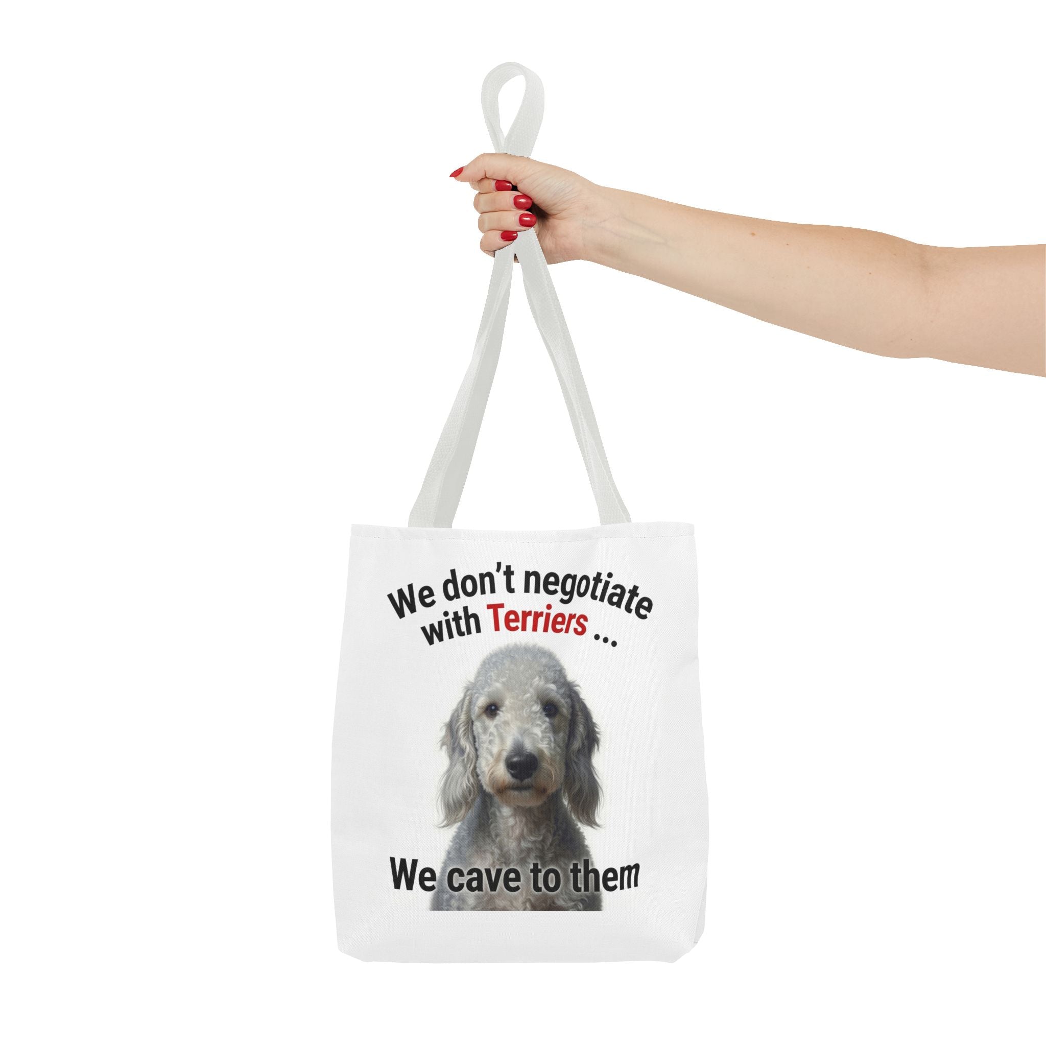 Bedlington Terrier Canvas Tote
